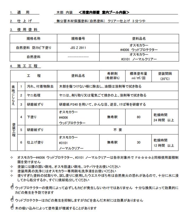 オスモカラー ノーマルクリアー＃3101　2.5L 木材保護塗料（内装用/オスモ＆エーデル）_3