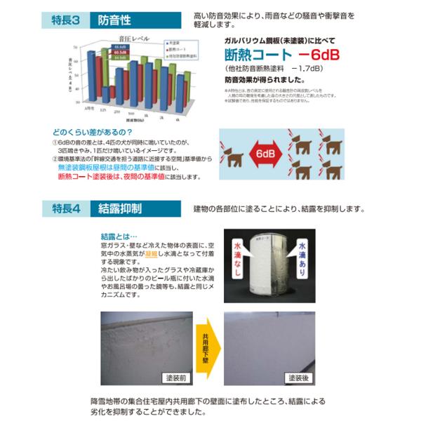断熱コート　淡彩色　10kg　（東日本塗料/単層弾性仕上塗材）_5