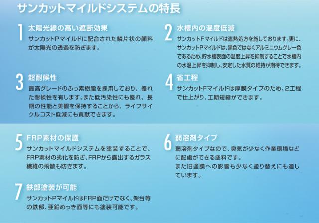 サンカットP マイルド 4kgセット（神東塗料/下塗り材/貯水槽外面用）_1