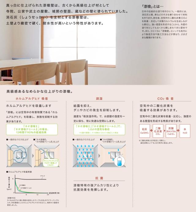 ネオ漆喰II（粉末タイプ）20kg/袋（四国化成/漆喰/しっくい/シックイ/コテタイプ）_4
