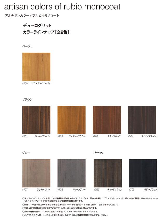 ルビオモノコート デューログリッド 9色 1L（ ニッシンイクス / 屋外用塗料）_3