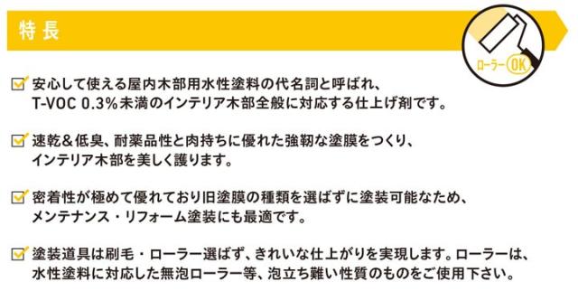アクレックス 木部用ウレタン 半ツヤ 14kg （164738/和信化学工業/ Aqurex/水性/屋内/木部用）_1
