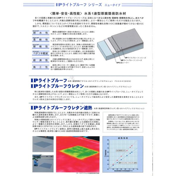 ＩＰライトプルーフ　骨入り　シルバー　20kg　（水系１液型厚膜簡易防水材）_3