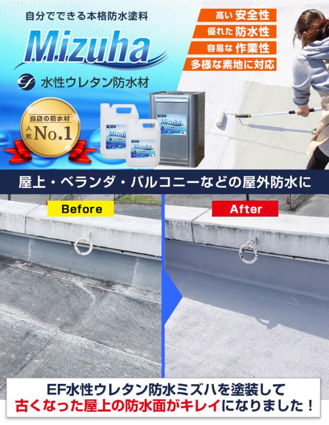 EFミズハ専用シーラー　15kg （1液水性ウレタン防水材/下塗り/塗料/屋上/ベランダ）_2