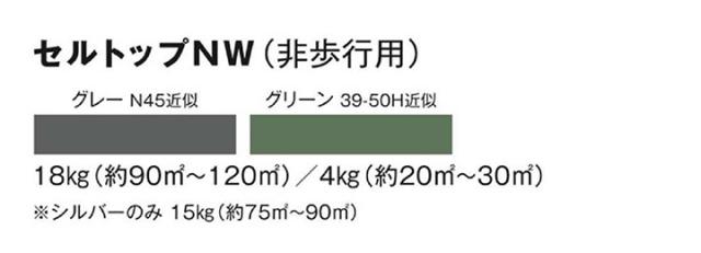 セルトップＮＷ 18kg （セルコートＳ用トップコート材/関西パテ化工）_1
