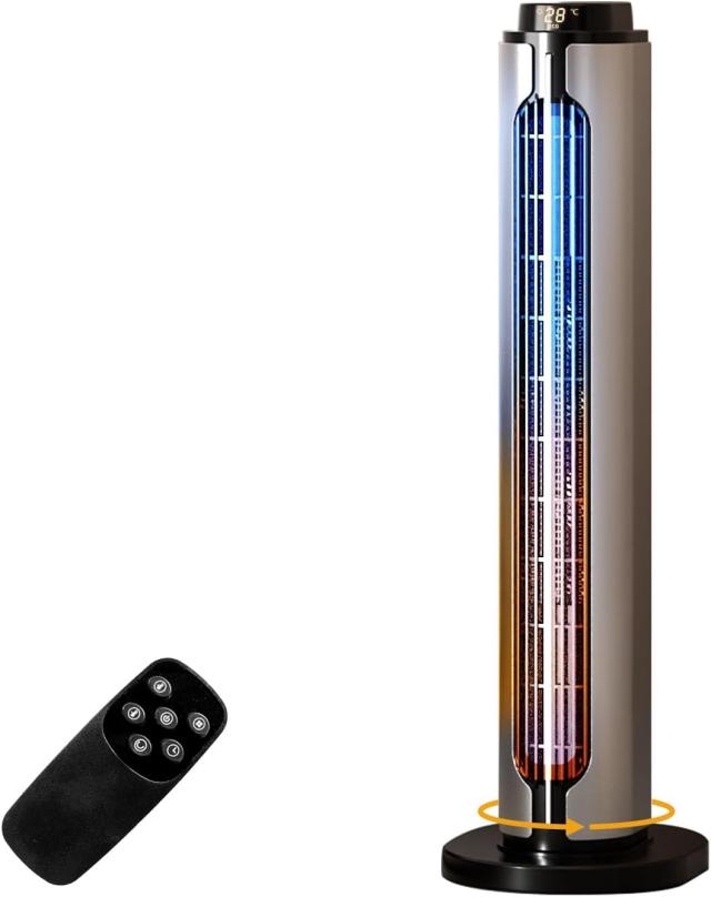 【2025革新登場 2秒瞬間加熱】セラミックヒーター 速暖ヒーター【2秒で暖まる ECO省エネ 冷暖兼用 左右100°首振り】2~12Hタイマー機能 リモコン付 1200W 節電対策 8-15畳 転倒自動OFF 過熱保護