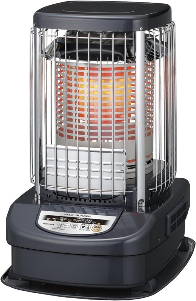 コロナ ニューブルーバーナ(業務用タイプ) (木造48畳まで/コンクリート66畳まで) 温風ファン付 GH-C19F(A) 自動 ブルーメタリック