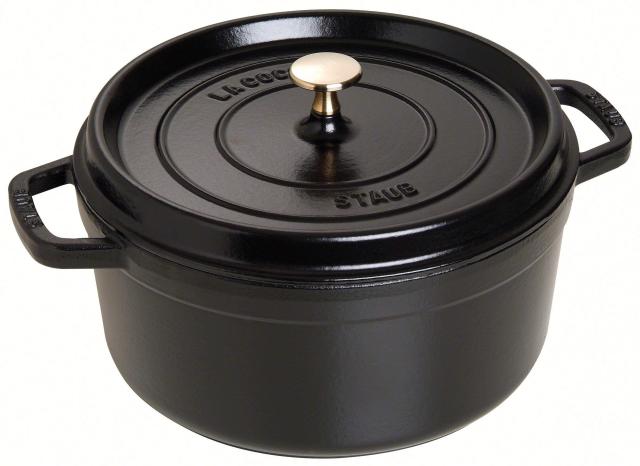 26cm」Staub ピコ・ココット ブランド スチーマーセット グレー