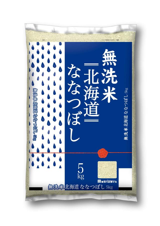ミツハシ 【精米】北海道産 無洗米 ななつぼし 5kg 令和7年産
