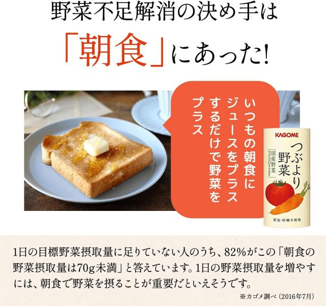 カゴメ つぶより野菜 野菜ジュース 30本_4