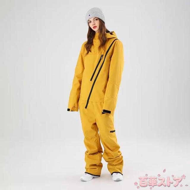 上下セット 雪遊び ツナギ 防水 スキーウェア レディース スノーウェア ジャケット セットアップ パンツ 防寒 保温 ボードウェア オーバーサイズ つなぎ メンズ ジュニア 大人 スノボウェア 防風 スノーボードウェア あったか アウトドア スポーツ_4