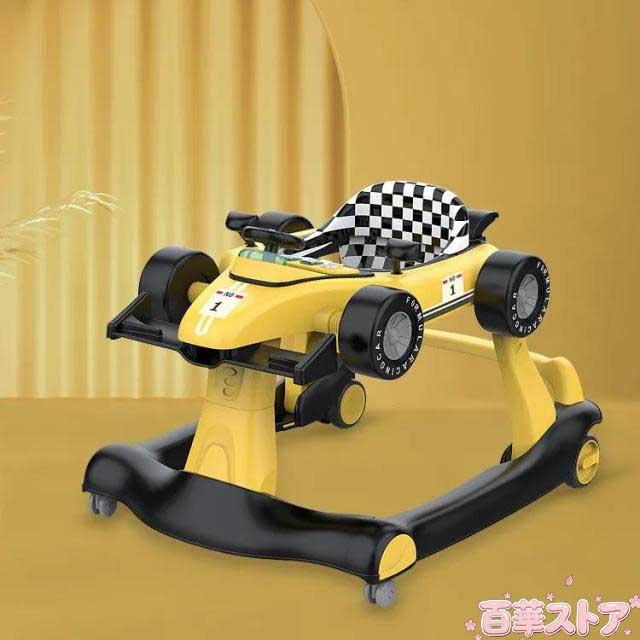 手押し車 ベビーウォーカー 3way 歩行器 ベビー おもちゃ 乗用玩具 乗り物 3段階高さ調節可能 スピードも調節可能 乗り物 育児 音 光 【対象年齢】6ヶ-18月 子供用 ライト ベビーウォーカー 出産祝い クリスマス 誕生日 プレゼント レット ブルー_4