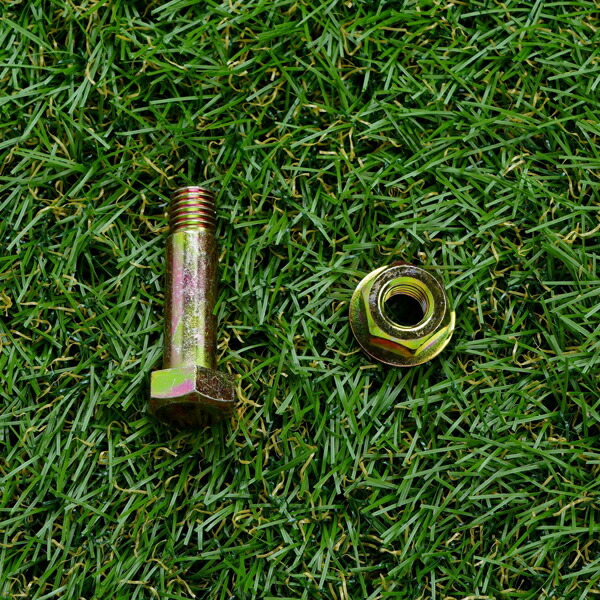 送料無料 高品質 ハンマーナイフモア 替刃 120枚 バロネス用 135mm×35mm + ボルトナット60セット_3