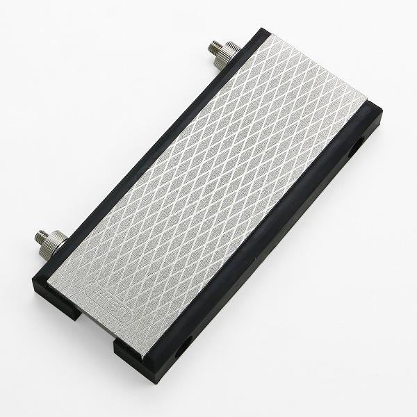 アイウッド 両面電着 ダイヤモンド砥石 ＃150＆＃800 ゴム砥石台付き 面直し 包丁研ぎ 大工道具向け