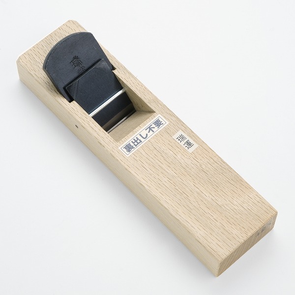 送料無料 瑞運 小鉋 42mm 特殊粉末鋼 HAP40 極軟鉄 白樫7寸台 ヒナ型 二枚鉋 裏出し不要