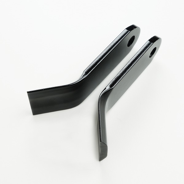 送料無料 普及品 ハンマーナイフモア 替刃 120枚 バロネス用 135mm×35mm + ボルトナット60セット_1