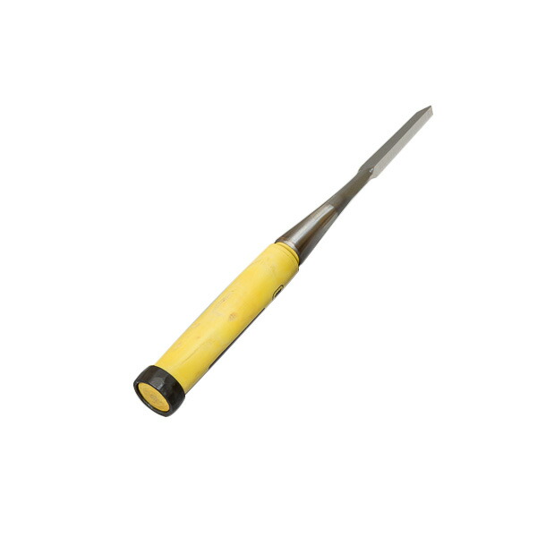 送料無料 ねずみ 粉末ハイス 追入鑿 6mm グミ柄 播州三木 職人手造り 大工道具 鑿 のみ ノミ 大入ノミ