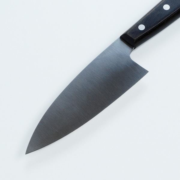 津保吉金 和包丁 出刃包丁 ステンレス 片刃 150mm 黒合板柄 ステンレス包丁 釣り アウトドア 日本製
