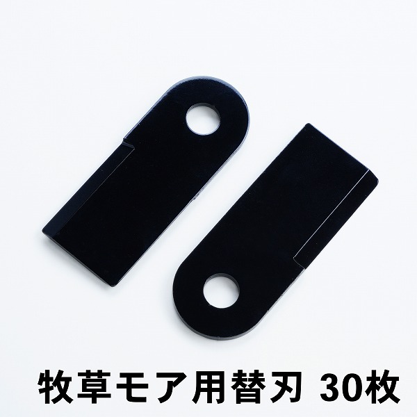 送料無料 【バラ売り不可】牧草モア用 替刃 30枚 オーレック・共立用 まとめ買い 牧草モア 替え刃 草刈り機 自走式 カウモアー