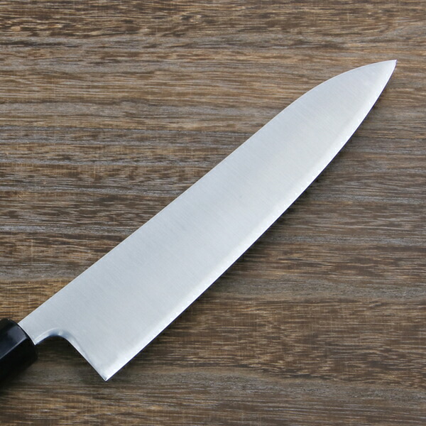 送料無料 和牛刀 両刃 210mm 粉末ハイスR2 割込み ステンレス 水牛八角柄 木箱入り 鍛造品 牛刀 和包丁 ステンレス包丁 鍛造 日本製 誕生日 母の日 プレゼント 退職祝い 名入れ無料_4