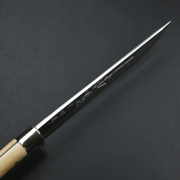 東周作 極上 狩猟剣鉈 8寸 「鶯」 青紙鋼 土佐火造り鉈 (