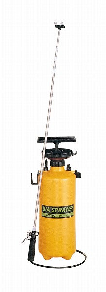 送料無料 フルプラ プレッシャー式噴霧器 7L 2頭式ステンレス製 4段式伸縮ノズル 最長3m付き No.7760 日本製 加圧式 殺虫殺菌剤 消毒剤