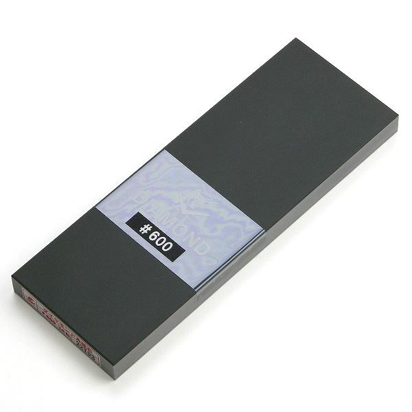 送料無料 ナニワ エビ印 ダイヤモンド角砥石 #600 荒砥石 DR-7506 面直し 包丁研ぎ キッチン シャープナー_1