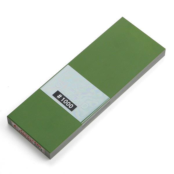 送料無料 ナニワ エビ印 ダイヤモンド角砥石 #1000 中砥石 DR-7510(面直し 包丁研ぎ キッチン シャープナー)_1