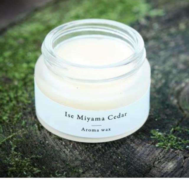 伊勢の杉を使用】御山杉常若扇子+御山杉アロマワックスセット | 扇子