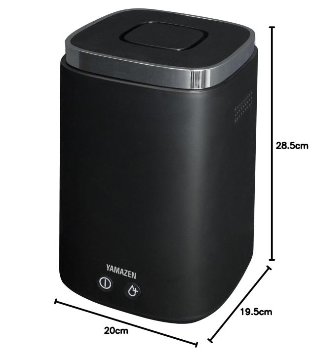 山善] 加湿器 加熱式 スチーム式 上から給水 (最大加湿 500ml) (タンク