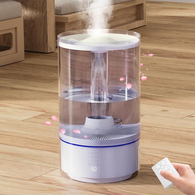 加湿器 超音波式 スチーム式 大容量 5L アロマ対応 3重除菌 【公式通販】 加湿器 超音波式 スチーム式 大容量 5L アロマ対応 3重除菌 【公式通販】