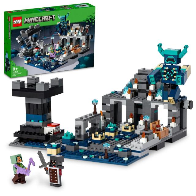 レゴ(LEGO) マインクラフト ディープダークの戦い おもちゃ 玩具 プレゼント 誕生日 ブロック クリスマス 男の子 女の子 子供 8歳 9歳 10歳 小学生 マイクラ Minecraft グッズ 21246