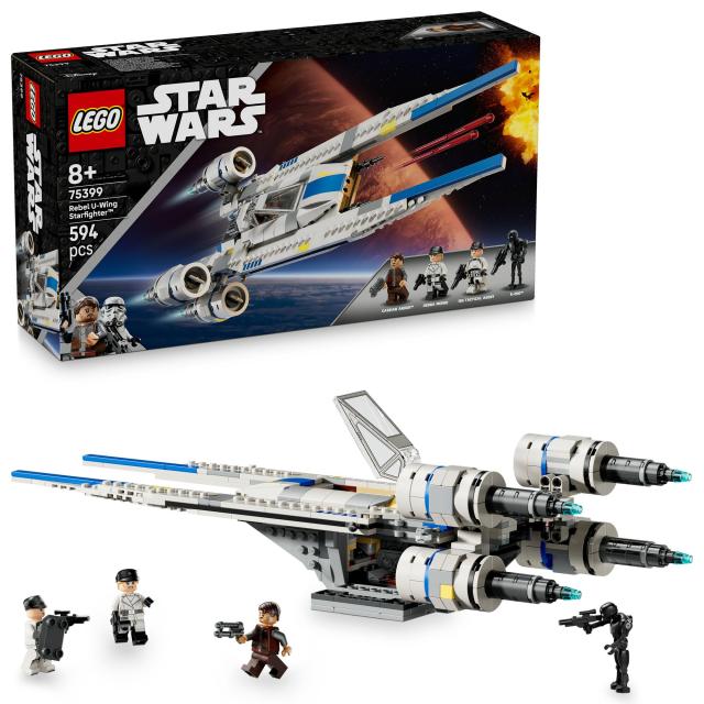レゴ(LEGO) スター・ウォーズ 反乱軍のUウィング・スターファイター(TM) おもちゃ 玩具 誕生日 プレゼント ブロック 男の子 女の子 子供 8歳 9歳 10歳 小学生 宇宙 フィギュア グッズ 75399