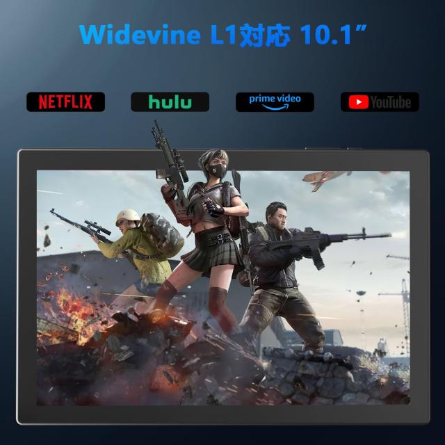 COOPERS YQ11M 2025 Android 14 タブレット 10.1インチ Wi-Fiモデル MTK8768 2.3GHz 8コアCPU RAM12GB/ROM64GB 6000mAh 2.4/5GHzWiFi BT5.0 顔認識+GMS認証+TypeC+1280*800 TDDI Incell IPS 画面+OTG+GPS+無線投影+説明書付属 ブラック_2