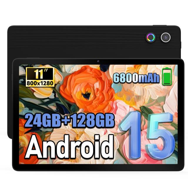 タブレット- HiGrace 10.95インチ タブレット Android15 Wi-Fi6モデル
