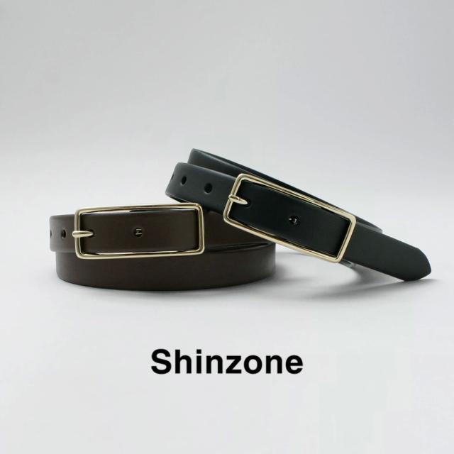 SHINZONE（シンゾーン） スレンダーレザーベルト 15AMSIT55 / レディース 革 本革 レザー カジュアル 日本製 細め ビジネス SLENDER LEATHER BELT / szes