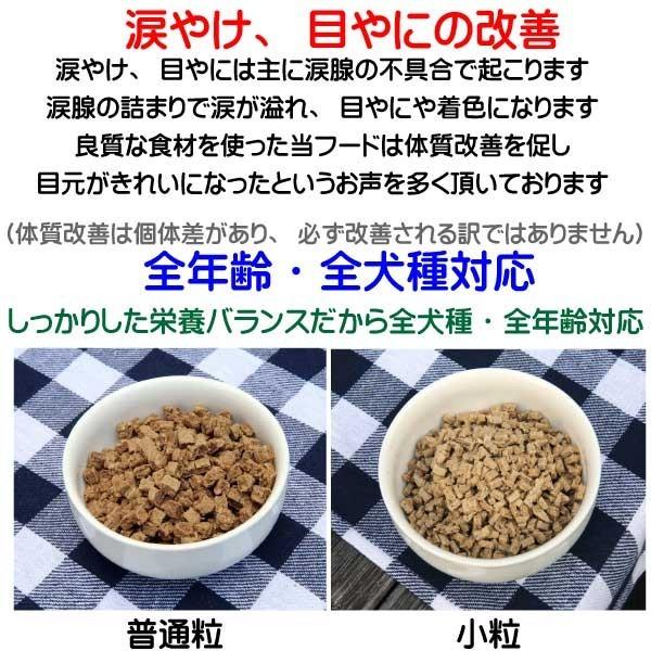送料無料 国産 無添加 鶏肉 ドッグフード 愛犬ワンダフル 2.2kg 1個 小粒 普通粒 全犬種対応 犬用 アレルギー ドライフード 低カロリー 高たんぱく 低脂肪 食いつき ダイエット シニア犬 避妊・去勢 涙やけ 目やに 体臭_17