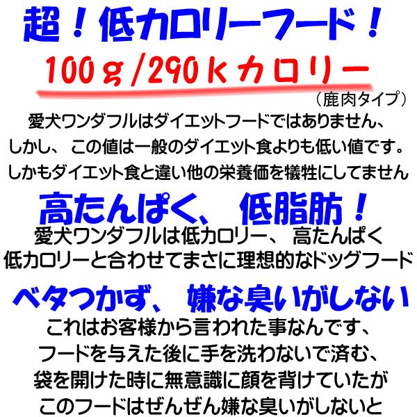 送料無料 国産 無添加 鶏肉 ドッグフード 愛犬ワンダフル 4.4kg 2個 小粒 普通粒 全犬種対応 犬用 アレルギー ドライフード 低カロリー 高たんぱく 低脂肪 食いつき ダイエット シニア犬 避妊・去勢 涙やけ 目やに 体臭_14