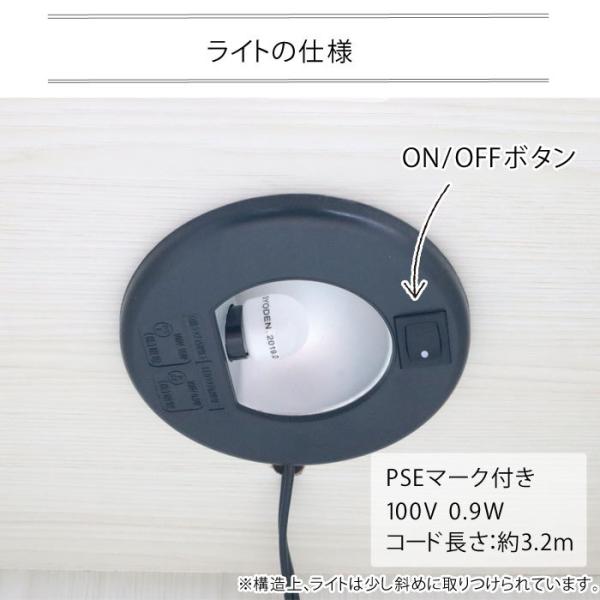ペット仏壇 メモリアルボックス ホワイト LEDライト付き 骨壺収納（3寸、4寸、5寸、6寸）国産品　おしゃれ　かわいい ミニ 犬 仏壇 犬用仏壇 猫 仏壇 ペット用仏壇 ペットの仏壇_6