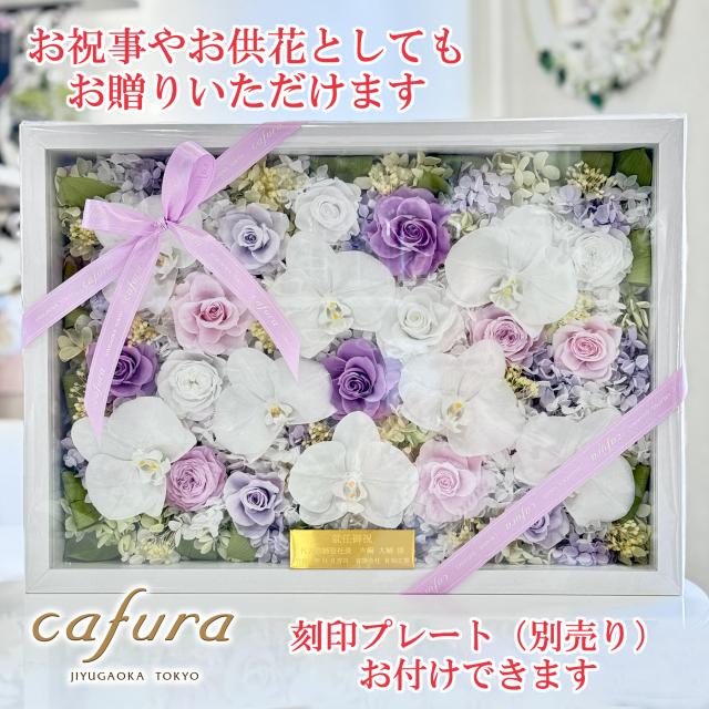 プリザーブドフラワー 胡蝶蘭 フレーム 額装 退職祝い 開業祝い 就任祝い お祝い 結婚式 結婚祝い 結婚記念日 お彼岸 お供え花 お悔やみ お供え 女性 ギフト 米寿 妻 両親 還暦 父 母 ブリザードフラワー 新築祝い 退職 米寿 義母 送料無料_5