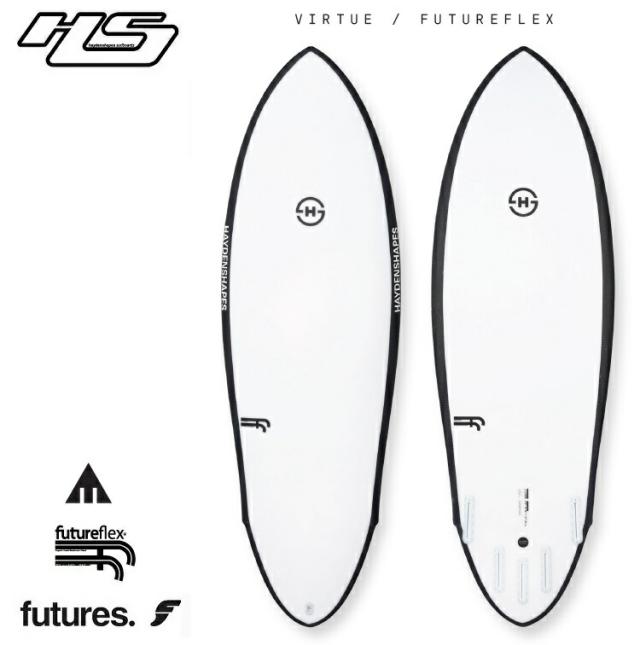 HaydenShapes ヘイデンシェイプス 『  VIRTUE FF　バーチュ 』  5FIN EPS FF FUTURE HS  サーフボード  FutureFlex フューチャーフレックス 日本正規品 送料無料！！※沖縄、離島への発送不可