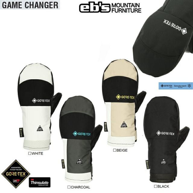 ebs/エビス　GAME CHANGER  MITT / GORE-TEX 　25‐26　ゲームチェンジャー ミット　ゴアテックス  ABEAM特別価格/エビス　グローブ/スノーボード用グローブ 　4500002