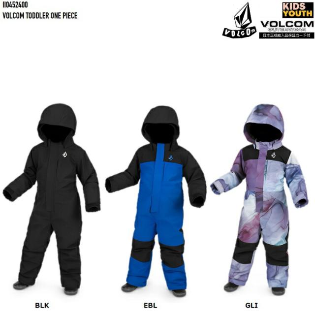 VOLCOM TODDLER ONE PIECE 23−24 　KIDS/YOUTH 　ボルコム　キッズ＆ユース　ウェア　  /BOARD/スノーボード　2024　VOLCOM JAPAN正規品　I10452400