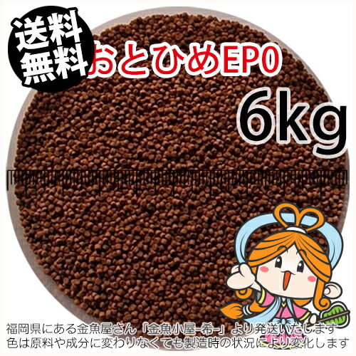 沈降性(沈下性)日清丸紅飼料おとひめEP0(1.3mm)6kg小分け品(★宅配便★※東北・北海道・沖縄は／金魚小屋-希-福岡／3日)