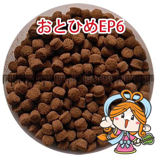 日清丸紅飼料 おとひめEP6/6.4〜5.4mm/沈降性20kg(宅配便/メーカー直送/3営業日)金魚小屋-希-_1