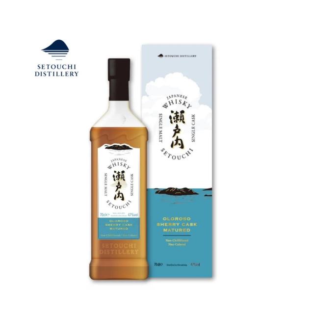 シングルモルト ジャパニーズウイスキー 瀬戸内 オロロソシェリーカスク 700ml 47度 広島・呉市産 無着色・ノンチルフィルタード シングルカスク 【即日発送】