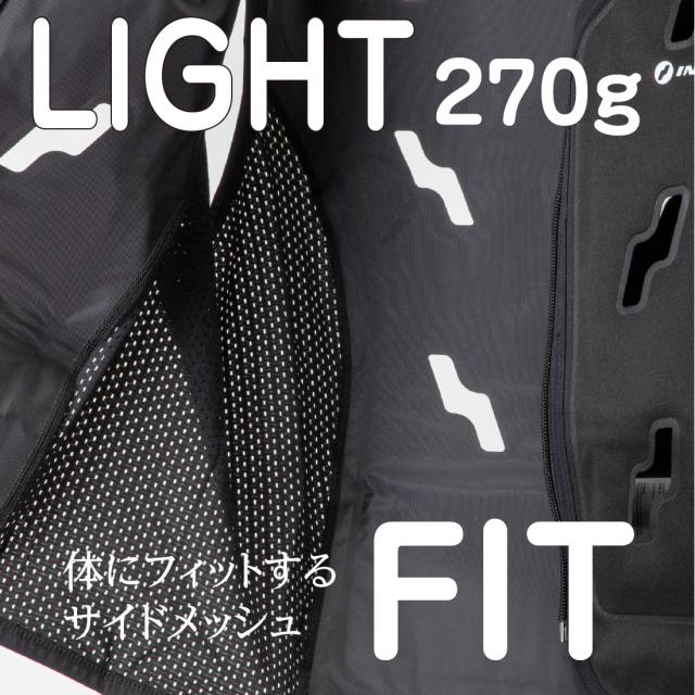 お買い物ラリー INUTEQ Bodycool 注水式冷却ベスト Smart-X ブラック M L 水を入れるだけでひんやり 水冷ベスト 冷却ベスト スリーライク