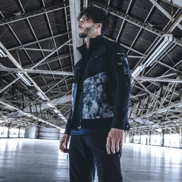 三太郎の日 作業ウェア PUMA PW-3011A ワークジャケット プーマワークウェア ジャージ メンズ 作業着 作業服 長袖 通年収納_10