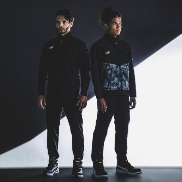 三太郎の日 作業ウェア PUMA PW-3011A ワークジャケット プーマワークウェア ジャージ メンズ 作業着 作業服 長袖 通年収納_12