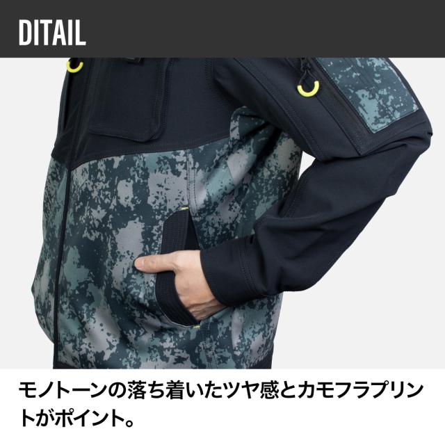 三太郎の日 作業ウェア PUMA PW-3011A ワークジャケット プーマワークウェア ジャージ メンズ 作業着 作業服 長袖 通年収納_5